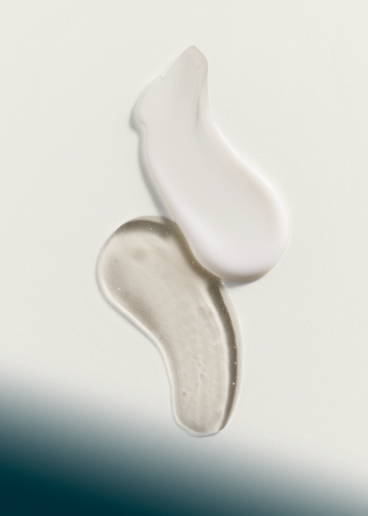 Texture soin visage MEDSPA LABORATOIRES, association gel et crème pour hydrater, lisser et renforcer la barrière cutanée.
