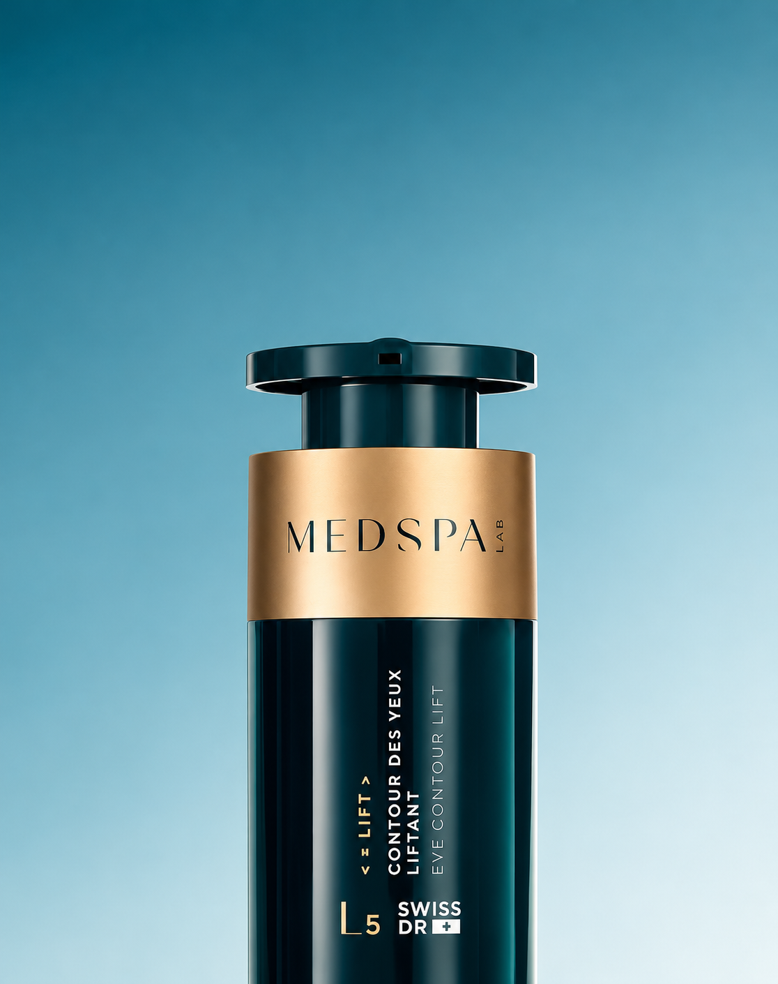 Contour des yeux L5 MEDSPA LABORATOIRES, soin liftant et hydratant pour lisser les rides, défatiguer et illuminer le regard.